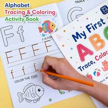 Lachilly 32-Page English Alphabet Tracing Workbook, Letter Recognition, Vocabulary Building, Classroom Teaching Supplies, Home Learning Resources, School Supplies - YY043 Alphabet Tracing Workbook - View 5