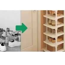 Shoe Cabinet Shoe Rack Door Simple 4-Layer Home Use Sturdy Narrow Small Entry Special Price Storage God Tool Assembly - View 4