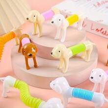 1/5/10/20 buah Boneka Anjing Plush Elastis, Beragam Desain, Cocok Sebagai Mainan Meja, Dekorasi, Ideal Sebagai Hadiah Anak-anak, Hadiah Kelas dan Souvenir Pesta, Warna, Gaya dan Desain Acak - MultiWarna - View 6