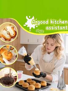 3PCS Stainless Steel Frosting Nozzles, Includes Three Different Sizes Of Long Nozzles, Suitable For Decorating Cakes And Pastries, Dedicated Piping Tip Set, Cake Frosting Piping Decoration Baking Tools, They Are Durable And Easy To Clean, Ideal Choice For Decorating Cream And Cupcakes - View 3