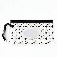 1/2 Pack Wet Wipe Holder, Star Pattern, Reusable Portable Wet Wipe Bag, Wet Wipe Dispenser Container, Travel Wet Wipe Storage Box, Christmas, Halloween, Thanksgiving Gift - Multicolor - View 14