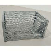 Rat Catcher! Indoor And Outdoor Home Use Continuous Automatic Rat Capture, Rat Trap And Mouse Trap Washable And Reusable Live Capture And Release Rats, Field Mice And Rodents, Safer For Family And Pets, Automatic Spring Door Rat Cage Anti-Escape Mesh, Foldable Portable Outdoor Rat Catcher, Trap For Capturing Large Rats, Hamster Live Cage And Release Metal Rodent Cage, Waterproof Small Pest Control, Capture And Release, Enhanced Capture Ability, Easy To Operate - B - View 14