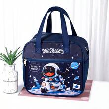 1pc Large Insulated Lunch Bag, Cute Cartoon Design, Suitable For Office Workers, Students, Outdoor Picnic, Multi-Purpose, Can Be Used As Birthday Gift And Holiday Gift - View 10