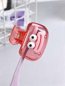 2/4/6pcs Creative Travel Toothbrush Holder Set With Portable Transparent Covered Storage Box, Suitable For Home And Travel, Helps Keep Toothbrush Bristles Clean And Hygienic, Ideal For Bathroom Use - Multicolor - View 9