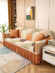 Penutup Sofa Geometris - MultiWarna - View 2