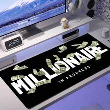 Gaming Mouse Pad – "Million-Dollar" Desktop Design – Stylish Desk Accessory For Gamers And Office Enthusiasts - Mouse Pad - View 1
