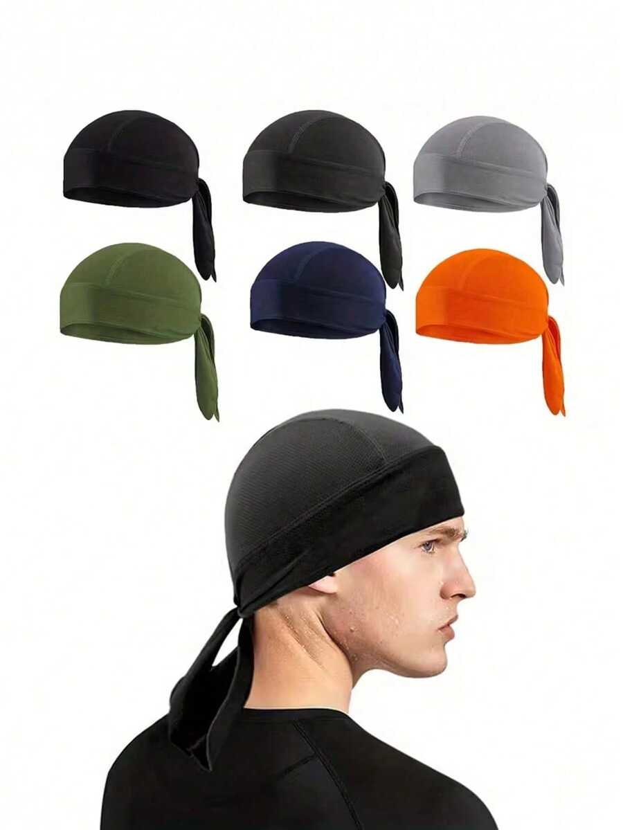 Quick-Dry Mesh Balaclava, Breathable Mesh Head Cover, Adjustable Neck Strap, Suitable For Motorcycle Riding Sports - A - View 1