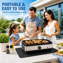 Heat Resistant BBQ Mat, Waterproof BBQ Mat, For Tabletop And Countertop Protection - Multicolor - View 4