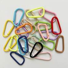 11/22/32pcs Aluminum Alloy Keychain Clips - Durable, Multi-Color Combination Suitable For Keys And Accessories, Lightweight And High-Quality Design, Secure Keyring | Colorful Keychain | Durable Clip, Bag Clip, Backpack Clip Connector. - Multicolor - View 6
