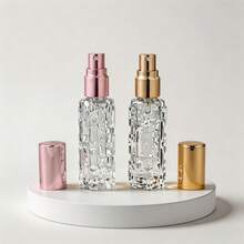 1pc Luxury 5ml Refillable Perfume Bottle, High-End Crystal Rhinestone Perfume Spray Bottle, Suitable For Outings, Shopping, Outdoor Gatherings, Travel, Camping, Running, Cycling, Hiking And Other Activities, Bottom Fill No-Pry Bottle, Leak-Proof And No-Spray Leak, Reusable, Suitable For Room, Bedroom, Daily Use, Perfume Decanting, Perfume Sprayer, Refillable Container - Multicolor - View 22