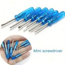 8pcs Mini Screwdriver Set, Suitable For Toy Repair And Projects - Includes 2mm Micro Flathead And Screwdrivers, Designed For Hobbyists And Craft Practices (No Electricity Required) - Mini Screwdriver - View 4