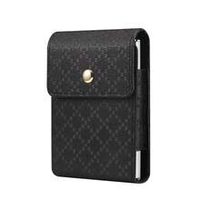 Belt Clip Holster For Foldable Phone Waist Bag Faux Leather Waist Pouch For Samsung Galaxy Z Fold 8 - Black - View 2