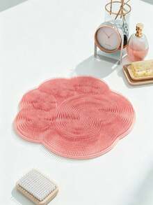 Bath Massage Mat, Foot Washer, Back Scrubber, Shower Foot Mat, Slip-Resistant Foot Scrubber With Powerful Suction Cups To Prevent Slipping, Paw-Shaped Foot Massager, Bathroom Additions, Shower Supplies, Wash Tool. - Cat Paw Design - View 12