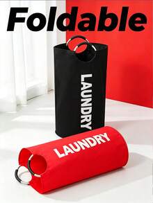 Keranjang Cucian Portabel Kapasitas Besar 95L dari Kain Tebal Ergonomis, Tas Pakaian Kotor Multifungsi Unisex, Cocok untuk Transportasi di Toko Laundry, Penyimpanan Pakaian, dan Tempat Penyimpanan di Kamar Mandi. - MultiWarna - View 4