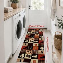 1/2pcs Halloween Ghost Black Cat Pumpkin Pattern, Vintage Diatomaceous Earth Bath Mat, Super Absorbent, Non-Slip, Perfect For Bathroom, Kitchen And Dining Room, Quick Dry, Machine Washable, Perfect Gift For Home Decor And Bathroom Mat - Multicolor - View 15