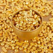 100/Pcs Realistic Mini Gold Bars, Perfect For Fun Crafts, Dollhouse Mini Model Making, Dollhouse Fairyland Diorama Decorations, And Other Scenes. Great For Prop Money Or Realistic Photo Props (Styles Selected Randomly) - Multicolor - View 8