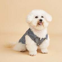 2pcs Mixed Pack Pet Cat Dog Vest, Simple And Stylish Vest Design, Snap Button Closure For Easy On And Off, Comfortable Touch. Sleeveless Design For Unrestricted Movement, Suitable For Daily Walks And Home Wear. - Multicolor - View 5