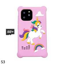 Kids Smart Phone, Wonderful Present For Little Ones Aged 3‑10, Portable Toy Cell Phone For Family Outings And Daily Entertainment, Complimentary SD Memory Card Included. - Multicolor - View 21