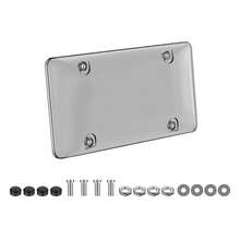 Colored License Plate Protective Cover, 1pc License Plate Cover, Suitable For Cars, Trucks, And SUVs, Universal 12x6 Inch US Standard Plate Size - A - View 8