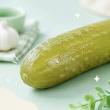 1pc Trending Viral Oversized Realistic Pickle Maltose Filled Toy, Stretchable Soft Stress Relief Squeeze Toy, Funny Novelty Sensory Toy For Adults, Desktop Decor & Birthday Surprise Gift - Multicolor - View 10