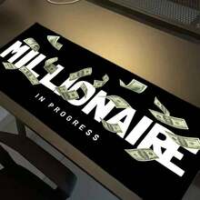 Gaming Mouse Pad – "Million-Dollar" Desktop Design – Stylish Desk Accessory For Gamers And Office Enthusiasts - Mouse Pad - View 4