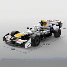 GT4 Racing Car Building Block Model 310pcs Yellow Race Car Assembly Block Set, Handmade Assembly High-Speed Racing Car Toy, Car Enthusiast Collection Gift - Multicolor - View 10