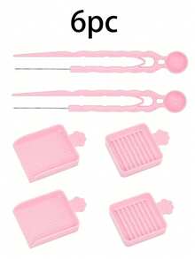 Bead Melting Tool Set - Single Needle Tweezers, Alignment Tray And Bead Spoon, Suitable For 2.6mm Handmade Beads. Essential Accessories For DIY Bead Art, Providing Bead Melting, Storage And Auxiliary Tools - Multicolor - View 11