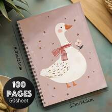 Spiral Coil Notebook - 1pc Pink Star Pattern Cover Notebook A5 Spiral Coil 100 Pages Student Classroom Notes Diary Notebook Stationery, Suitable For Professionals, Students And Office Use - Back To School Gift Choice, Fall Semester Essentials - Pink Tones - View 15