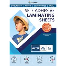 Matte Self-Adhesive Laminating Film, Transparent Vinyl Clear Overlay Sticker Paper For Document Protection - MATTE - View 13