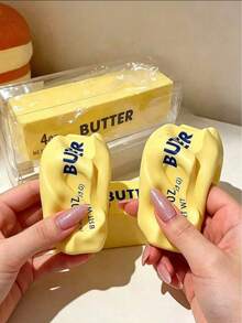 Realistic Butter Stick Squeeze Toy Stress Relief - Multicolor - View 3