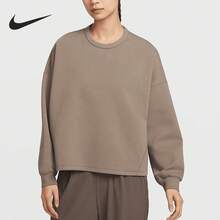 Nike Authentic Autumn/Winter New Women's Sports Warm Loose Short Sweatshirt HQ8194-233 - HQ8194-233 - View 8