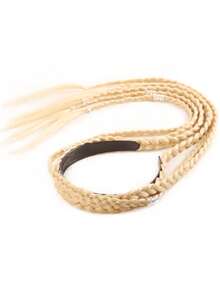 Băng đô tóc tết thủ công phong cách Bohemian sợi tổng hợp cho nữ, kèm tóc tết dài và tóc mái, phụ kiện tóc phù hợp dùng hàng ngày/tiệc tùng/lễ hội âm nhạc/Halloween - Nhiều màu - Xem 13