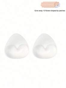 1pc Invisible Push-Up Bra, Strapless Self-Adhesive Design, Suitable For Bikini And Strapless Evening Dress - Multicolor - View 12