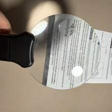 2-In-1 Adjustable Hands-Free Magnifying Glass, 5x 5.12 Inches, Supports Handheld/Neck Worn/Desktop Mode Switching, Equipped With Independent High Magnification Small Round Mirror, Suitable For Reading, Sewing And Handmade Production, Home Decoration - A - View 4