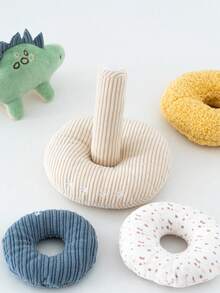 1 buah Mainan Susun Dinosaurus Unicorn Plush Lembut untuk Bayi, Mainan Susun Kain Plush, Mainan Pembelajaran Sensorik untuk Perkembangan Bayi dan Balita - MultiWarna - View 7
