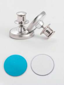 4/12/20/32pcs Modern Metal Magnetic Hooks, Suitable For Curtain Sets, Easy To Install Wall-Mounted Magnetic Clips, Can Be Used For Shower Curtains, Gap Sealing, Wall Stickers And Door Stickers - Multicolor - View 4