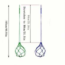 Thickened Soccer Juggling Net Training Strap, Blue/Green/Black, 3 Colors Available, Suitable For Soccer Training And Exercise, Practice Ball Control To Improve Ball Handling Ability (Ball Not Included) - Multicolor - View 3