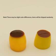somoving Caramel Pudding Handmade Squishy Ball, Crispy Squeaky Building Block Ball, Fun Venting & Stress Relief Squeeze Toy - Multicolor - View 11
