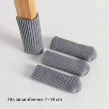 Chair Cover + Chair Leg Caps Set, Anti-Slip With Tongue And Buckle, Soft Elastic Fabric, Machine Washable, Suitable For Office Chairs And Home Chairs, Covers Worn Surfaces - Multicolor - View 10