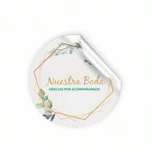 Creative Mariu 100 Wedding Labels, 3.5 Cm - Moss Green - View 6