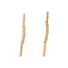 Wooden Gua Sha Massage Stick, 59 Beads Deep Tissue Trigger Point Massage Tool, Manual Gua Sha Stick For Back, Abdomen, Leg Muscle Pain Relief, Body Relaxation Acupressure Massage Tool - Set - View 17