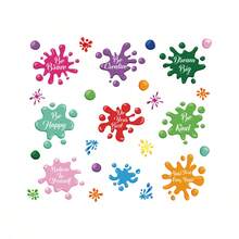 Watercolor Proverbs Exploding Bubbles Home Wall Decals For Nurseries And Bedrooms-Removable - Multicolor - View 3