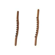 Wooden Gua Sha Massage Stick, 59 Beads Deep Tissue Trigger Point Massage Tool, Manual Gua Sha Stick For Back, Abdomen, Leg Muscle Pain Relief, Body Relaxation Acupressure Massage Tool - Set - View 16
