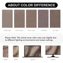 1pc Non-Slip Dining Chair Cover, Chair Seat Cover, Soft Plaid Pattern, Elastic Chair Cover, Suitable For Office And Home Chairs, Beautiful High Elasticity Soft, Replace Old Surface, Protect Chair, Home Aesthetics - Multicolor - View 4