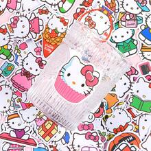 SANRIO 50 Pcs Genuine 2-3 Inch Hello Kitty Cute Graffiti Waterproof Stickers, For Holiday Parties, Laptops, Water Bottles, Bumpers, Computers, Phones, Notebooks, Etc. (Random Style) - Multicolor - View 10