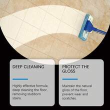 محلول تنظيف الأرضيات للاستخدام المنزلي، منظف أرضيات البلاط، تفتيح، إزالة البقع وتلميع منظف المسح - سائل - مشاهدة 3