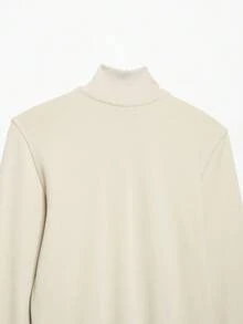 DEEKA Autumn New Women's European And American Style Fashion Minimalist Versatile Knot Button Sweatshirt Jacket - Beige - View 10