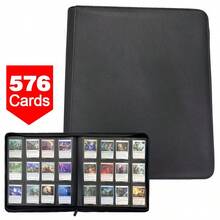 576 Cards Pocket Trading Card Binder 12 Pocket Trading Card Album Folder Case - 35*33*5cm - View 1