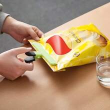3/5/7/9Pcs Multi-Function Food Bag Sealing Clips, Household Snack Fresh-Keeping Sealing Clips, Moisture-Proof Leak-Proof Plastic Clips, Kitchen Tea Potato Chips Snack Bag Sealing Tool, Random Color - Multicolor - View 4