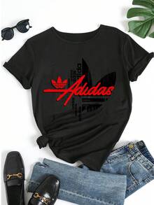Women T-Shirts - 黑色 - 查看 5